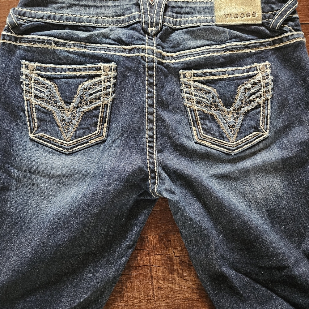 Vigoss women's Slim Bootcut jeans size 13/14 length 33
